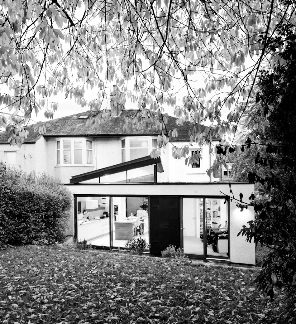 External View House Extension, Cameron Webster Architects, Glasgow